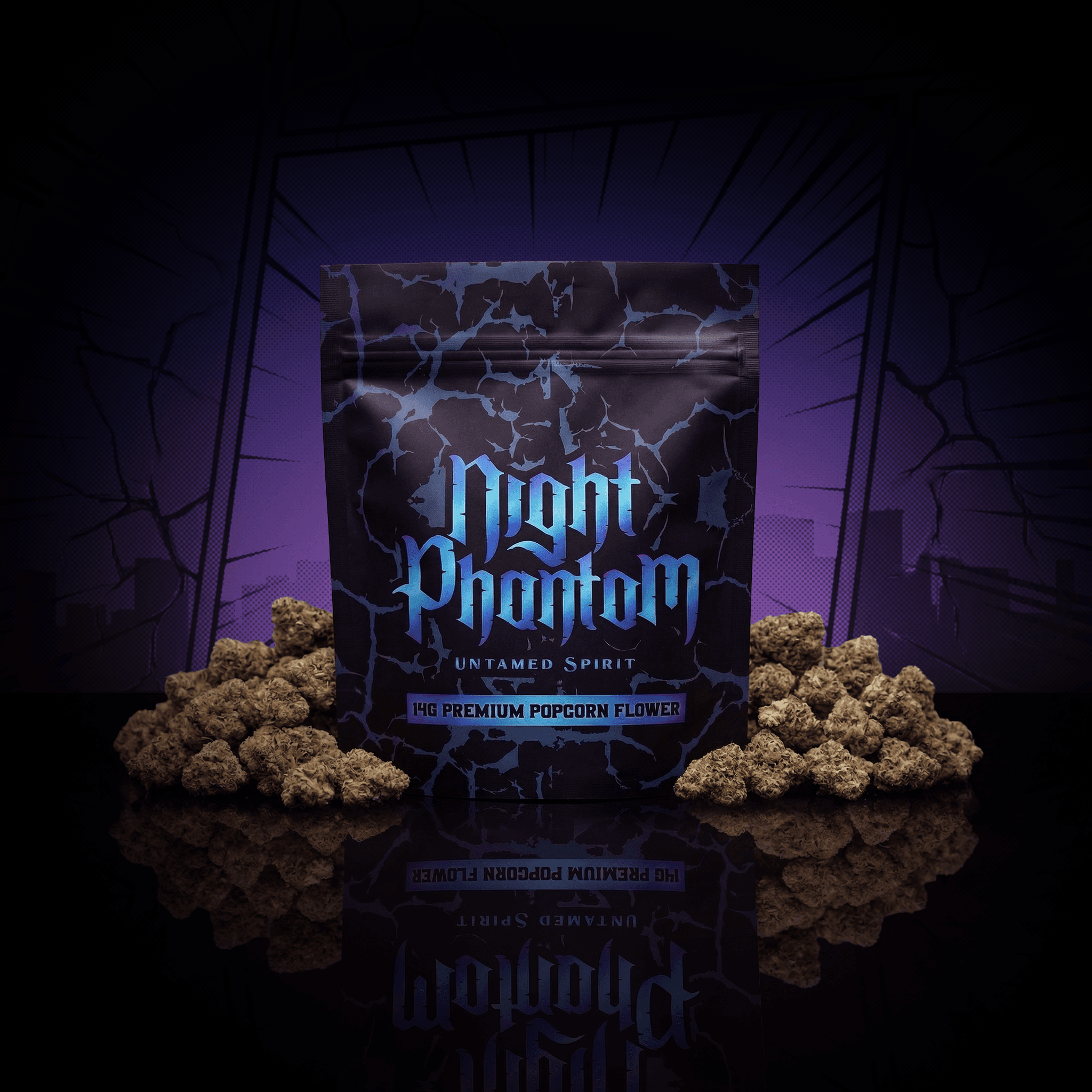 Dusk 14g Premium Popcorn Flower